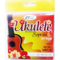 Struny pro sopránové ukulele Gorstrings  US1-C Crystal - 22/32