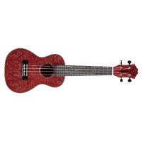 Ukulele koncertní FZone  FZU-022C RD Ash