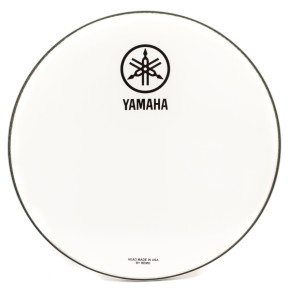 Blána bicí resonanční Yamaha  P3 White 24" Remo New YAMAHA logo