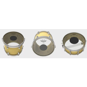 Remo CS-0310-10 Clear Black Dot