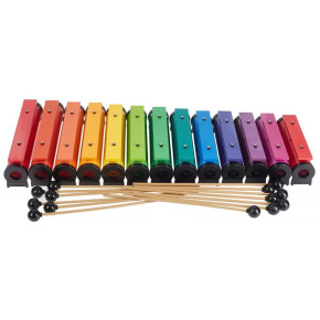Boomwhackers Chroma-Notes Resonator Bells Complete Set