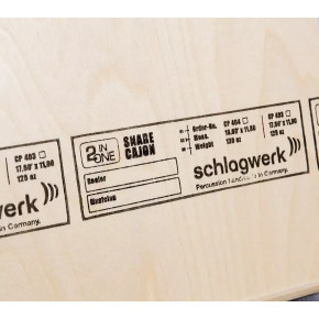 Schlagwerk CP403 Cajon 2inOne Medium