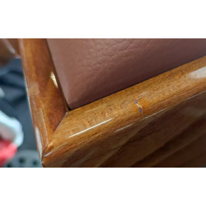 Discacciati 105R/27/23E vlašský ořech lesk/béžový vinyl - B