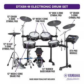 Yamaha DTX8K-M BF - prodloužená záruka 3 roky