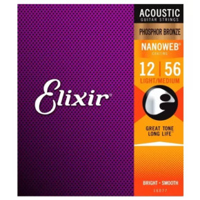 Elixir 16077 PB Custom Light/Medium 12/56 Elixir 16077 PB Custom Light/Medium 12/56
