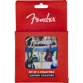 Fender Guitar Coaster Set 4-PK Fender Guitar Coaster Set 4-PK