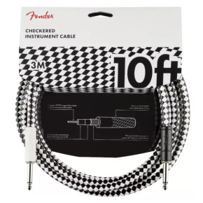 Fender Pro 10&amp;#039; Checkboard Instrument Cable