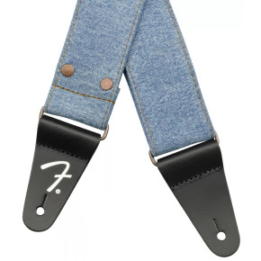 Fender Wrangler Denim Strap Light Indigo Fender Wrangler Denim Strap Light Indigo