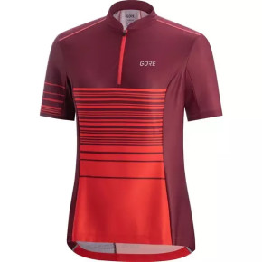 Gore C3 Striped Zip Jersey, L/40 (red) Gore C3 Striped Zip Jersey, L/40 (red)