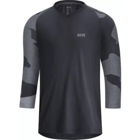 Gore C5 Trail 3/4 Jersey Black/Dark Graphite Grey M Gore C5 Trail 3/4 Jersey Black/Dark Graphite Grey M