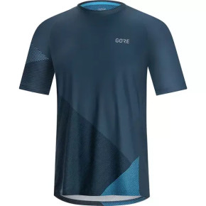 Gore C5 Trail Short Sleeve Jersey, blue Gore C5 Trail Short Sleeve Jersey, blue