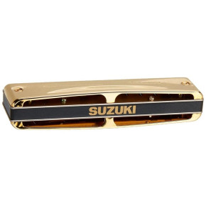 Harmonika diatonická Suzuki  MR-350GV C Promaster Valved Gold