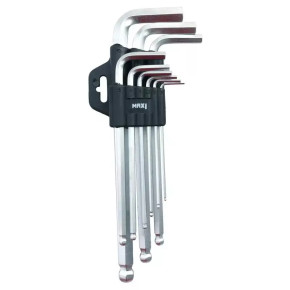 Multiklíč Max1 sada 1,5/2/2,5/3/4/5/8/10 s kulovou hlavičkou