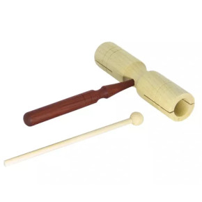 Kidzzo 17652 Agogo Doubletone Wooden Kidzzo 17652 Agogo Doubletone Wooden