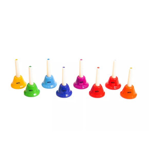 Kidzzo 17681 Hand Bells Colorful