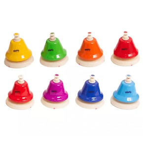 Kidzzo 17682 Table Bells Colorful 8 Kidzzo 17682 Table Bells Colorful 8