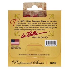 La Bella 10 PH Professional Silver HT La Bella 10 PH Professional Silver HT