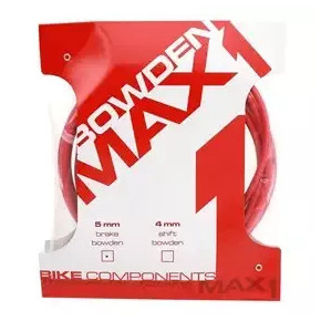 MAX1 Bowden 5mm červený 3m MAX1 Bowden 5mm červený 3m
