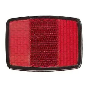 MAX1 Odrazka zadní malá hranatá