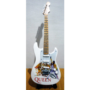 Miniatura kytary Music Legends  PPT-MK015 Queen Strat White