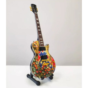 PPT-MK109 Zakk Wylde Black Label Society Gibson Les Paul Reb PPT-MK109 Zakk Wylde Black Label Society Gibson Les Paul Reb