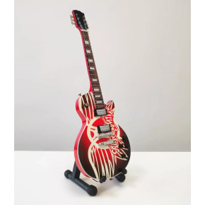 PPT-MK114 Aerosmith Logo Guitar Hero Les Paul Red