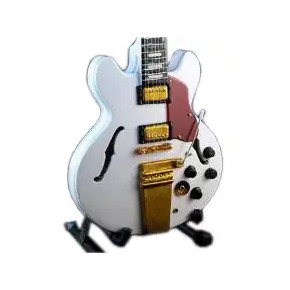 PPT-MK116 Alex Lifeson Rush Gibson Memphis ES-355 White