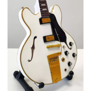 PPT-MK116 Alex Lifeson Rush Gibson Memphis ES-355 White