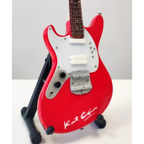 PPT-MK166 Kurt Cobain Nirvana Jaguar Red Signed