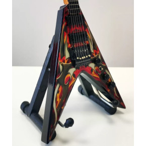 PPT-MK169 Kerry King Slayer B.C. Rich V2 Flame Tribal