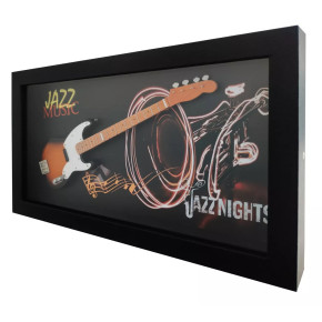 Miniatura kytary Music Legends PPT-MKB002 Jazz Music - Jazz Nights Fender Precision Bass