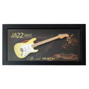 PPT-MKB003 Jazz Night Coffee and Music Fender Stratocaster