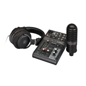 Mix, audio rozhraní Yamaha  AG03 mk2 BL LSPK