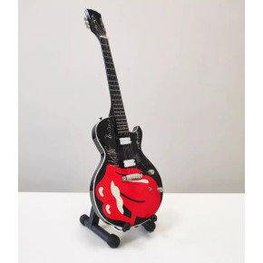 Music Legends PPT-MK010 Rolling Stones Tribute Les Paul Blac