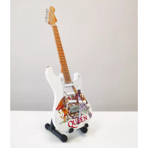 Music Legends PPT-MK015 Queen Strat White