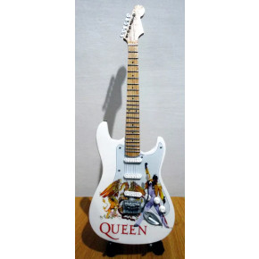 Music Legends PPT-MK015 Queen Strat White