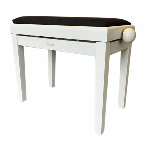 Pecka PPB-016 WB Beethovenka bílá bříza/černý sedák