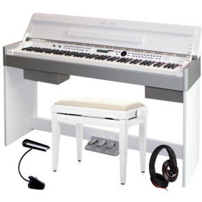 Pianový set Beale  AURORA 4000 WH SET3