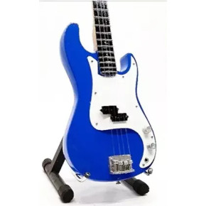PPT-MK084 Steve Harris Iron Maiden Fender Precision Bass Blu PPT-MK084 Steve Harris Iron Maiden Fender Precision Bass Blu