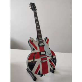 PPT-MK132 Noel Gallagher Oasis Epiphone Supernova UK Flag