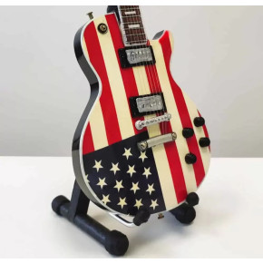PPT-MK141 Joe Perry Aerosmith Gibson Les Paul US Flag PPT-MK141 Joe Perry Aerosmith Gibson Les Paul US Flag
