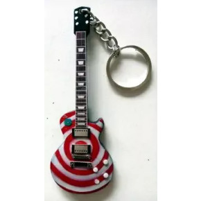 Music Legends PPT-PD157 Zakk Wylde Les Paul Bullseye Red