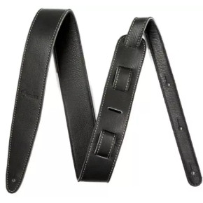 Fender Artisan Leather Strap Black