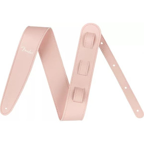 Fender Vegan Leather Strap Shell Pink