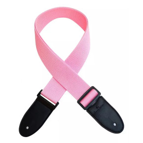 Soundsation Poly Guitar Strap Pink