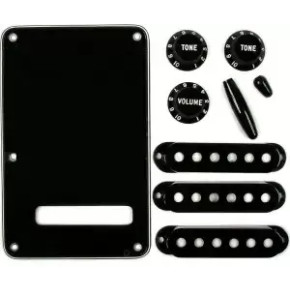 Fender Strat Accessory Kit, Black