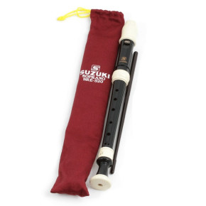 Sopránová zobcová flétna, barokní Suzuki  SRE-520