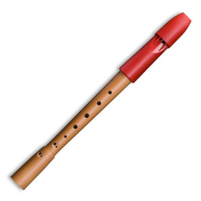 Sopránová zobcová flétna dřevěná Mollenhauer  1074 Prima Red