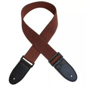 Soundsation Poly Guitar Strap Brown Soundsation Poly Guitar Strap Brown