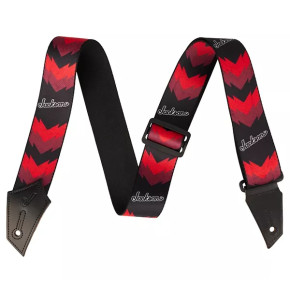 Strap Jackson Double V Black and Red